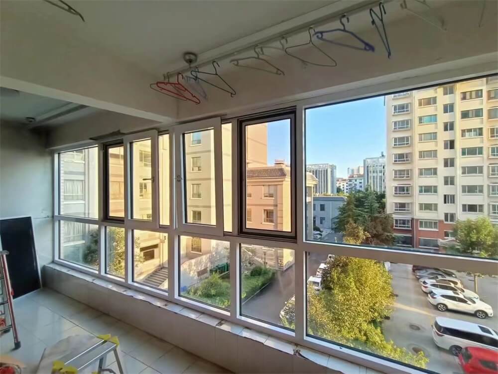 What are the standards for aluminum-wood doors and windows?